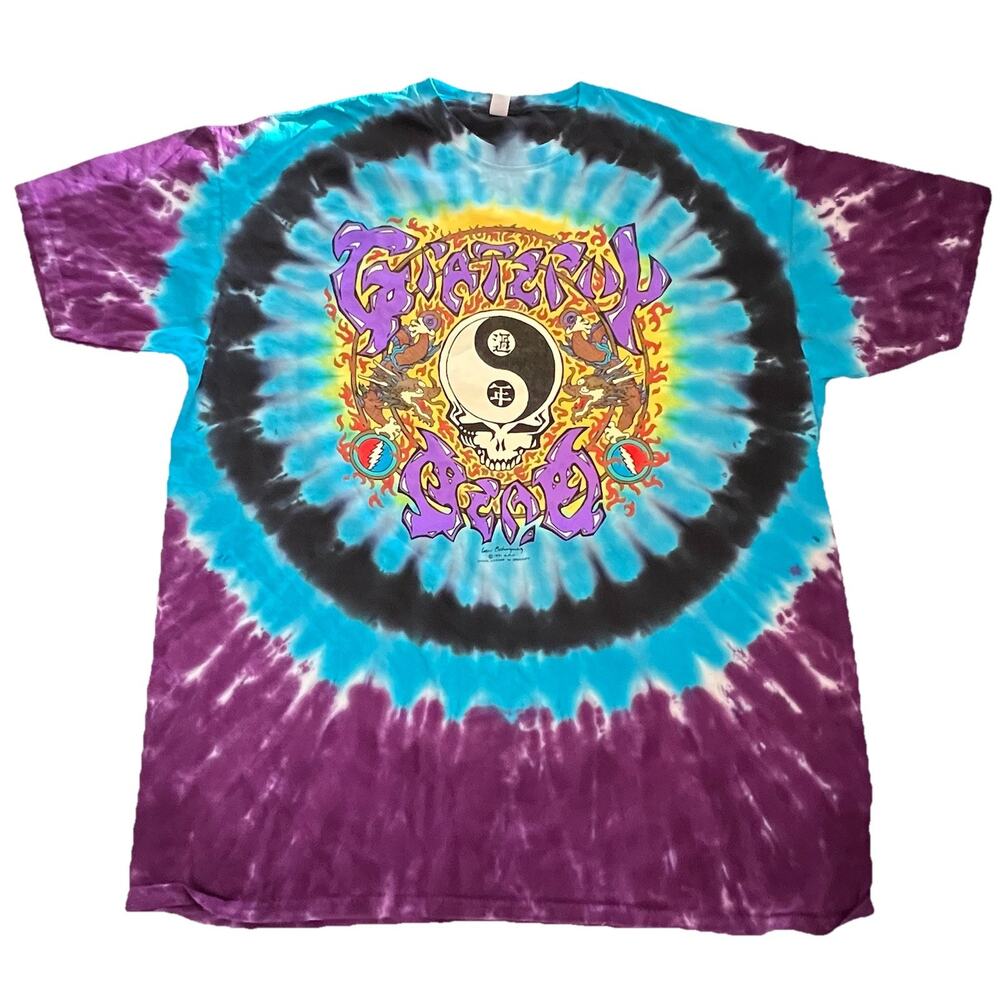 1991 Reprint Grateful Dead Chinese New Year T shirt XXXL Bohorquez Art 3XL